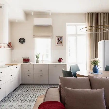 Sanhaus Apartments - Apartament Santorini - Dwie Sypialnie, Dwie Lazienki, Klimatyzacja Sopot Esterno foto