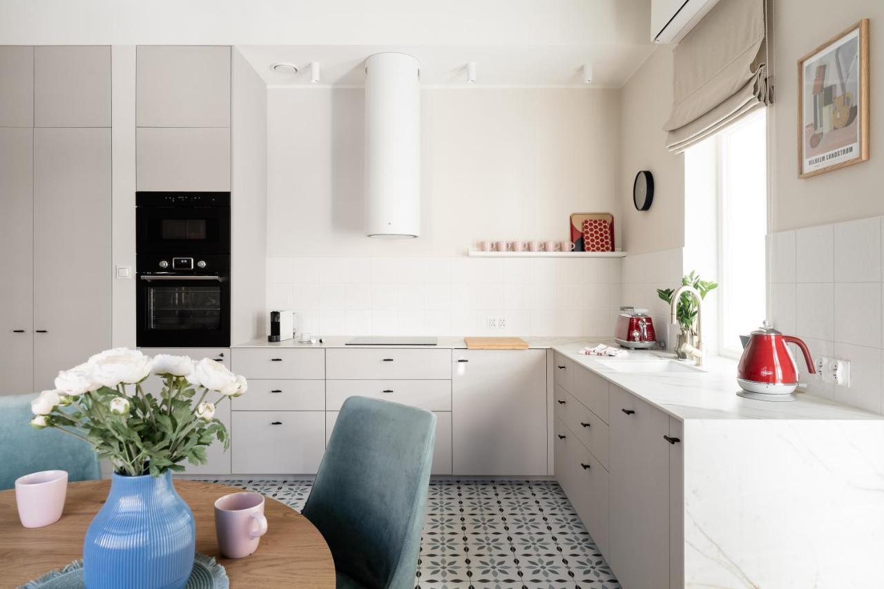Sanhaus Apartments - Apartament Santorini - Dwie Sypialnie, Dwie Lazienki, Klimatyzacja Sopot